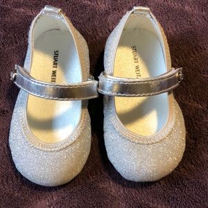 Stuart Weizmann glittery ballet flats